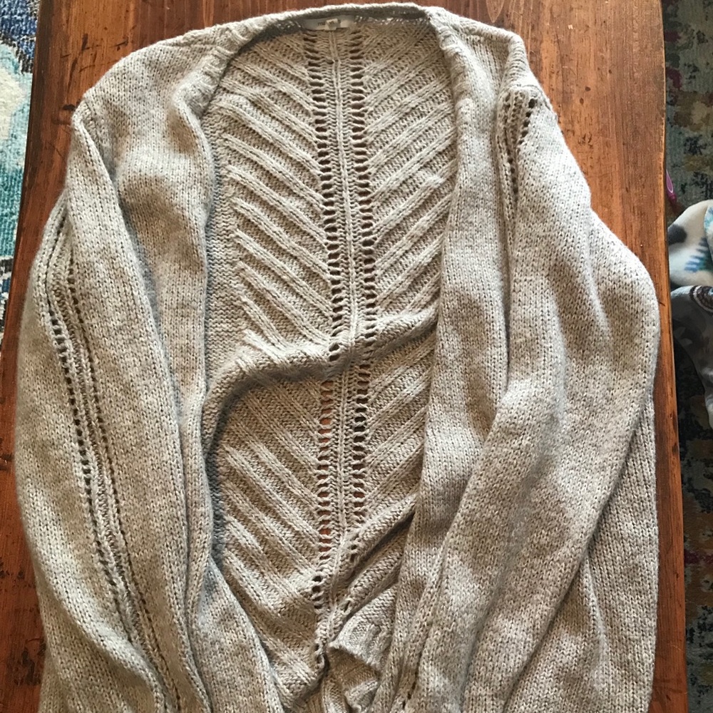 Chunky knit cardigan